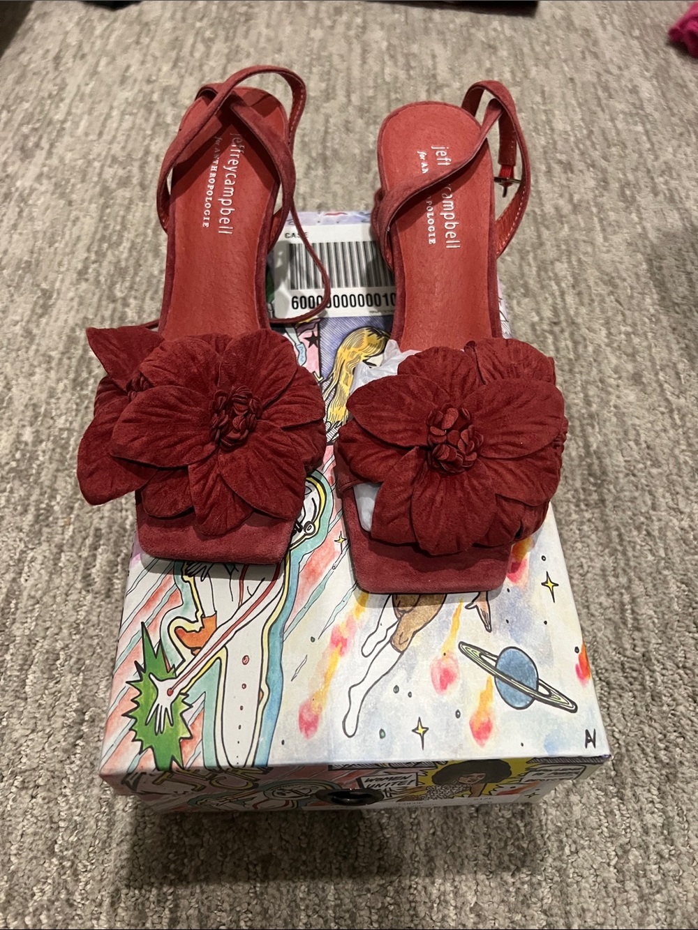 Jeffrey Campbell for Anthropologie kitten heals size 6.5